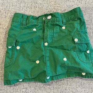 Gymboree Kelly green skort